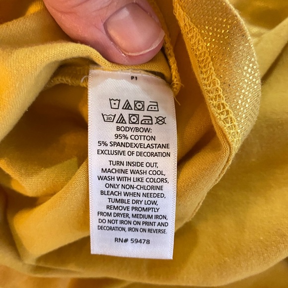 max studio kids gold metallic dress 3T ruffle - Picture 8 of 8